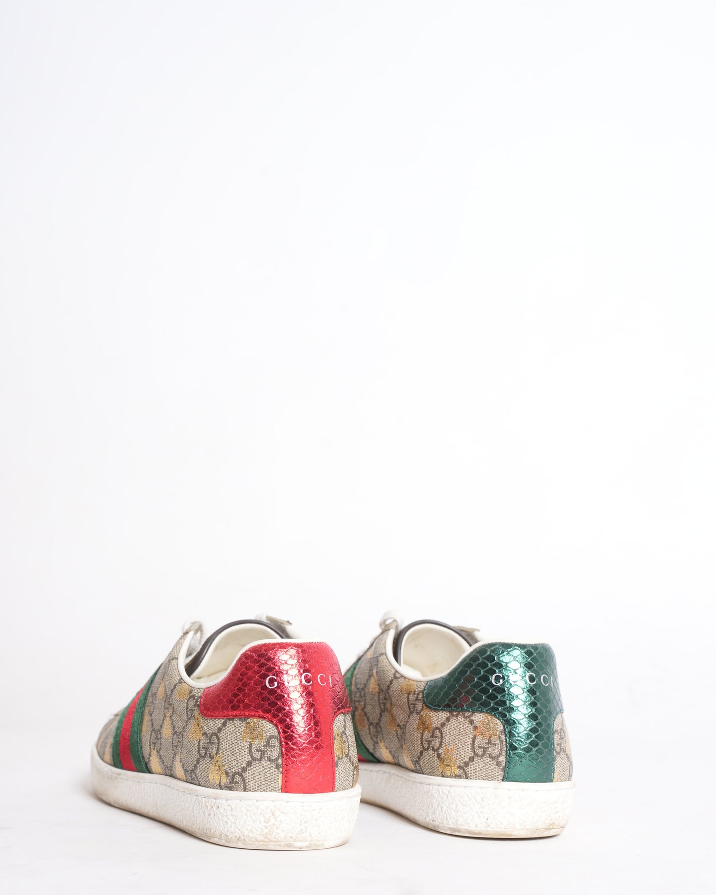 Gucci Ace GG Supreme lace up Shoes