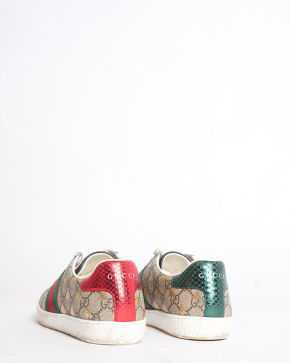 Gucci Ace GG Supreme lace up Shoes
