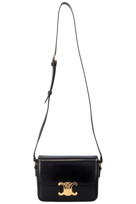 CELINE Teen Triomphe Bag Black