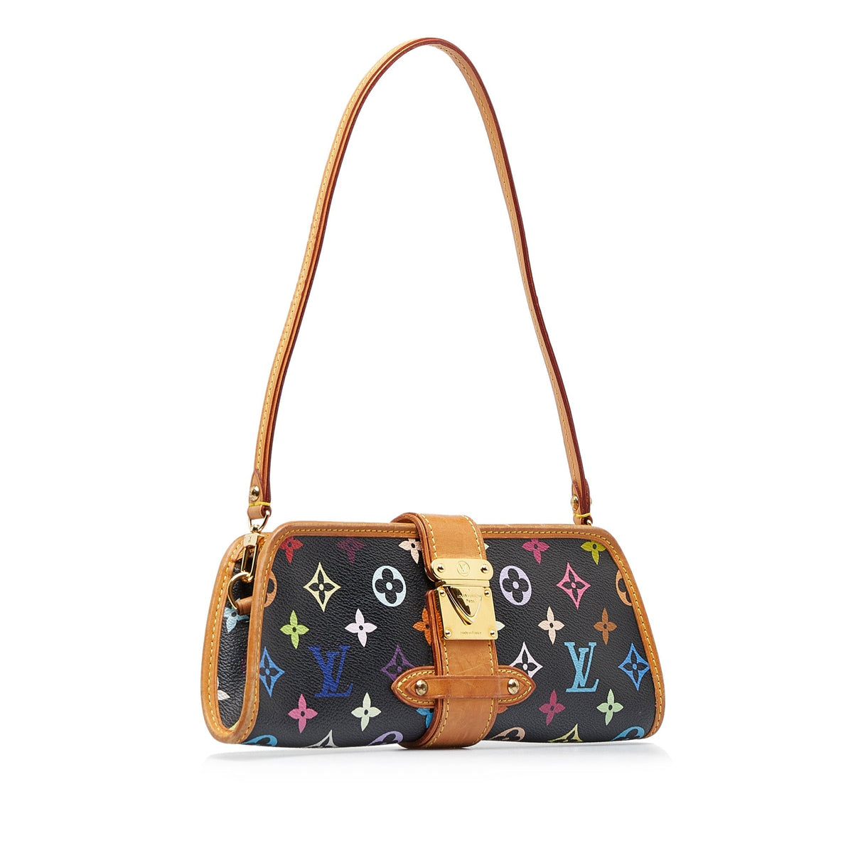 LOUIS VUITTON Monogram Multicolore Shirley Baguette