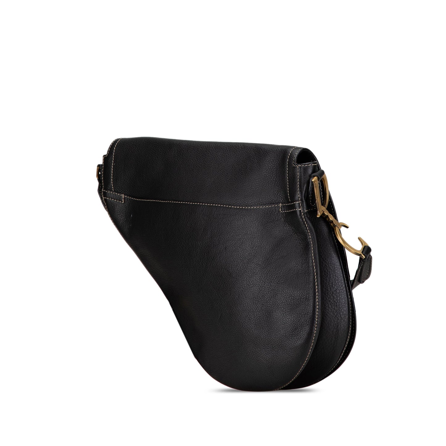 Leather Baudrier Saddle Bag