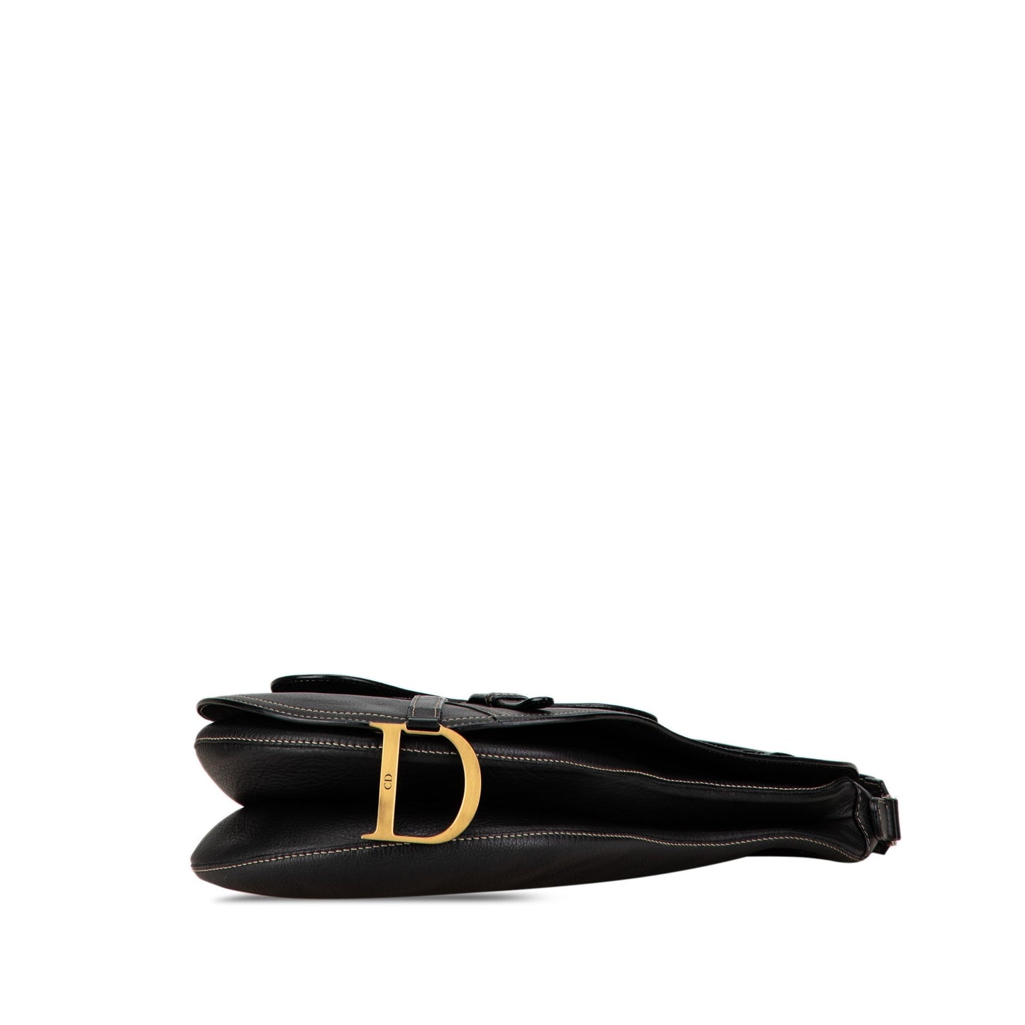 Leather Baudrier Saddle Bag