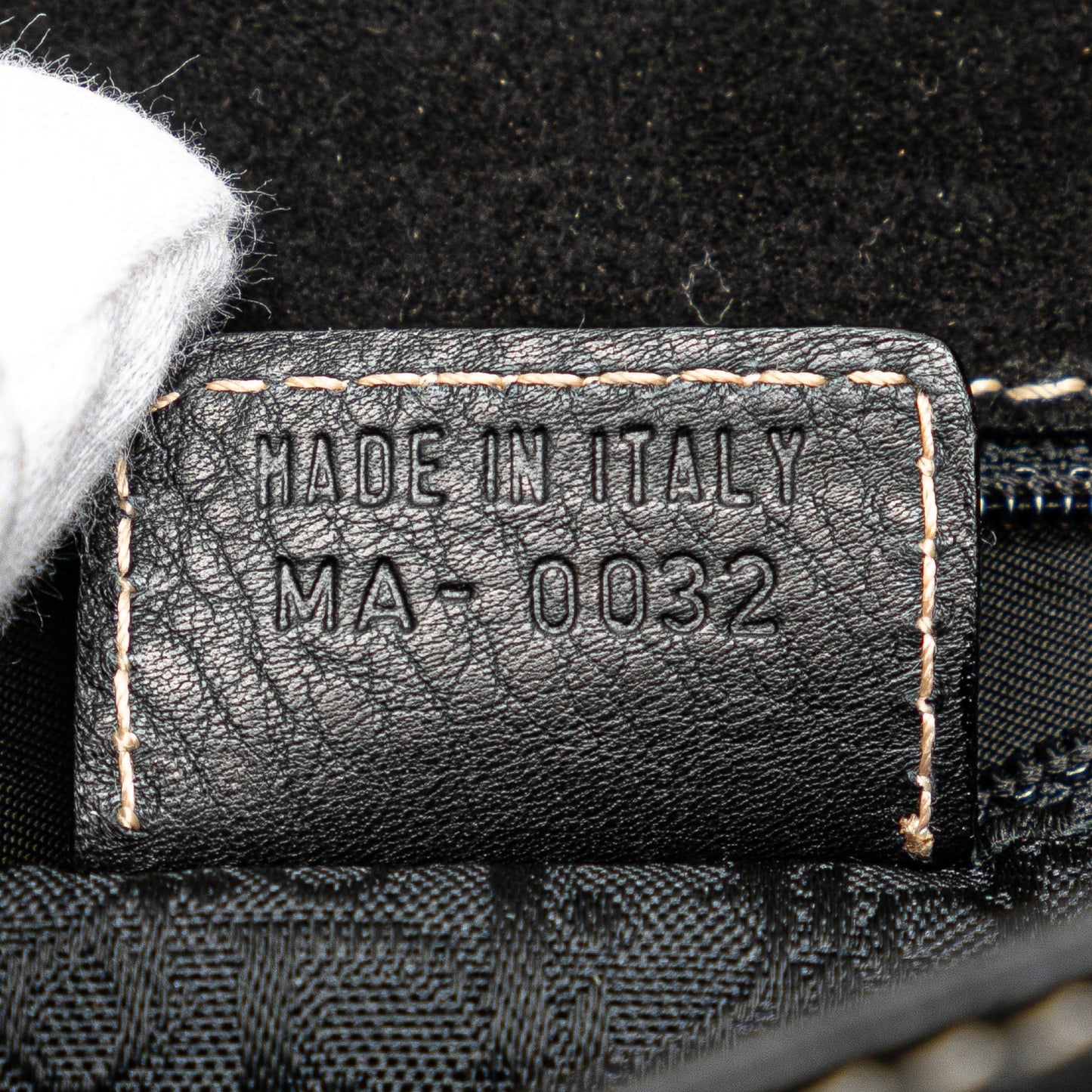 Leather Baudrier Saddle Bag