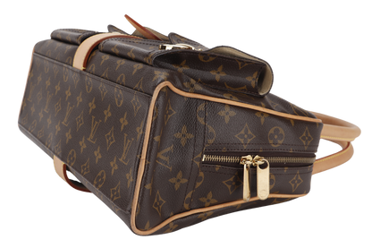 LOUIS VUITTON M40025 MANHATTAN GM MONOGRAM CANVAS GOLD HARDWARE WITH DUST COVER