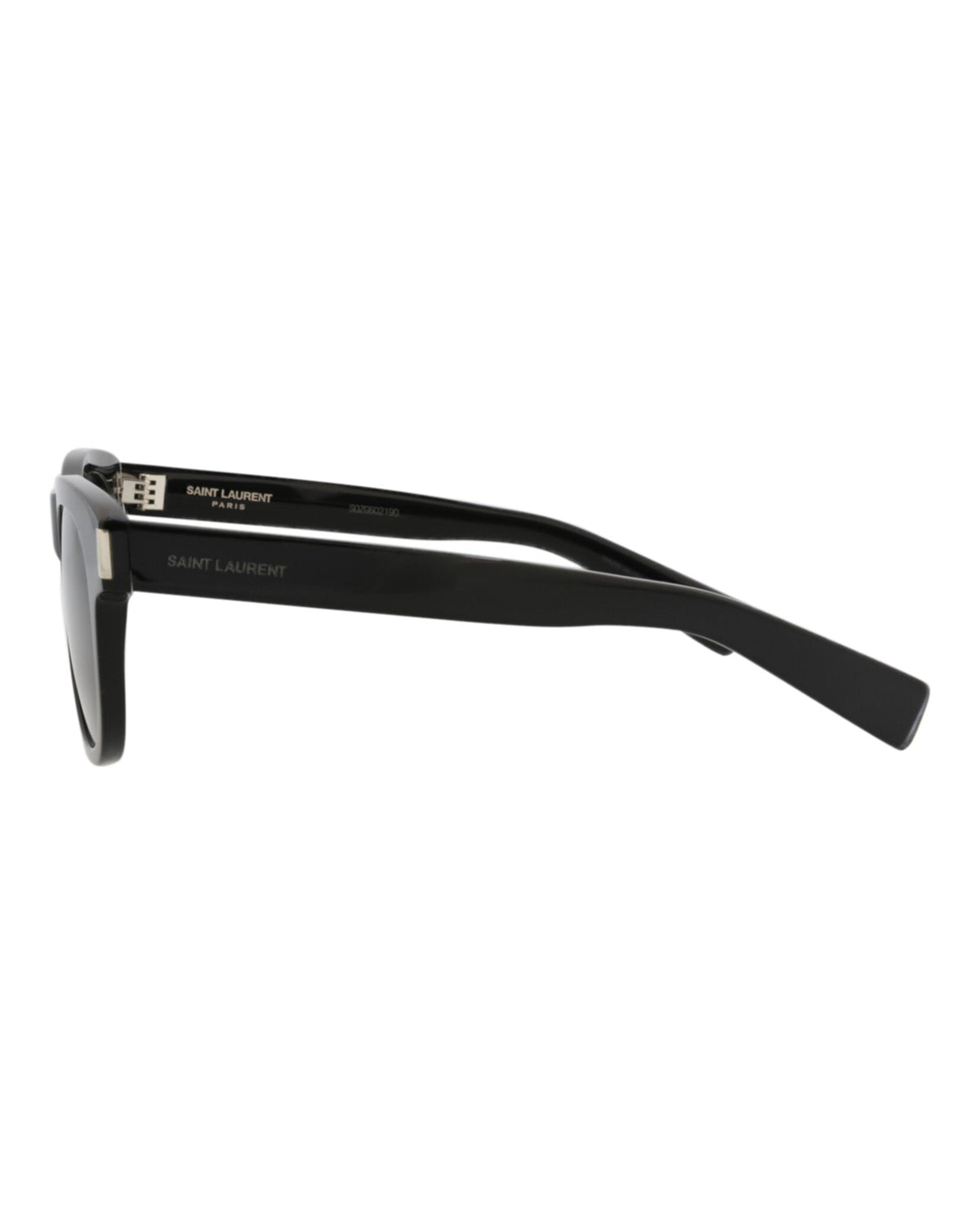Saint Laurent Unisex Round/Oval Black Black Black Fashion Designer Eyewear