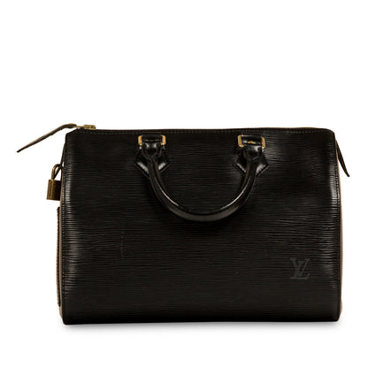Louis Vuitton - Speedy 28 Vintage  Black Epi Tote