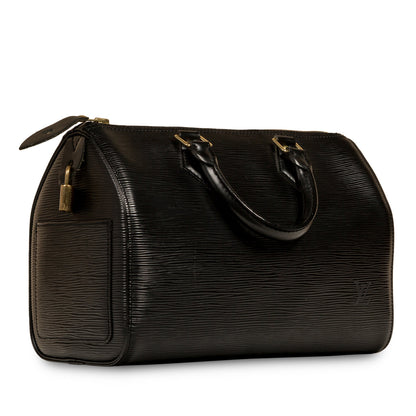 Louis Vuitton - Speedy 28 Vintage  Black Epi Tote