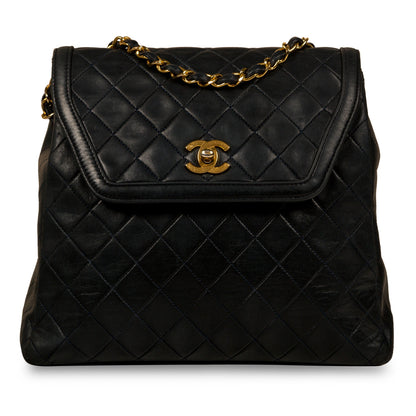 Vintage Lambskin Shoulder Bag