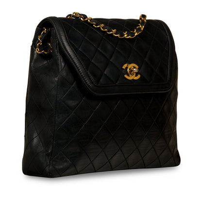 Vintage Lambskin Shoulder Bag