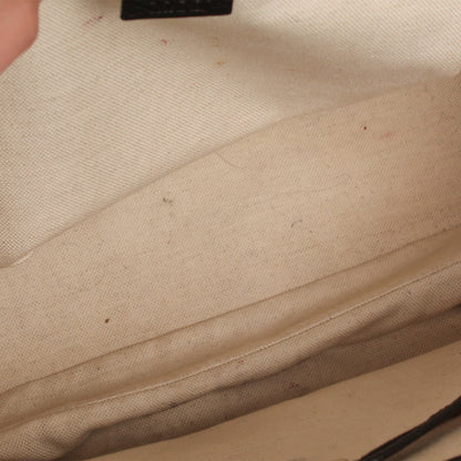 Bamboo Top Handle Shoulder Bag