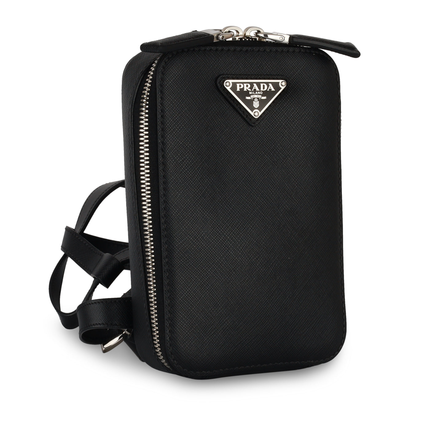 Brique Crossbody - Saffiano