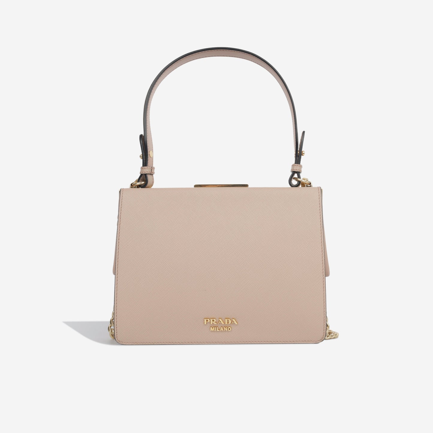 Tiger Saffiano Shoulder Bag