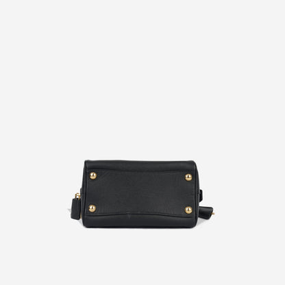 Saffiano Leather Top-Handle Bag