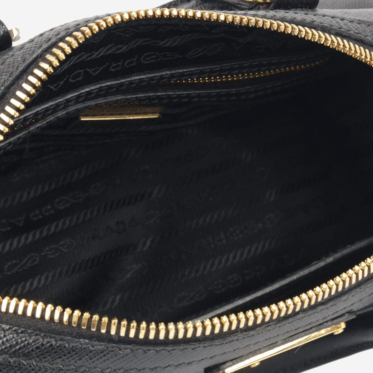 Saffiano Leather Top-Handle Bag
