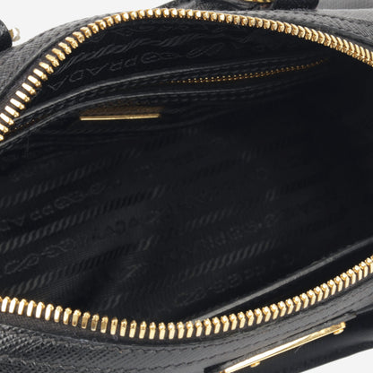 Saffiano Leather Top-Handle Bag