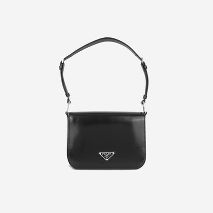 Brushed Leather Shoulder Bag