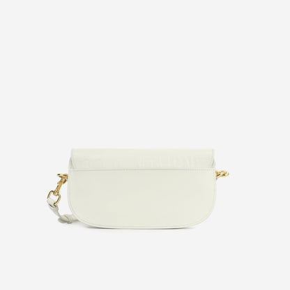Bobby East-West - White Calfskin