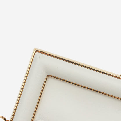 Fendi Medium First Clutch - White