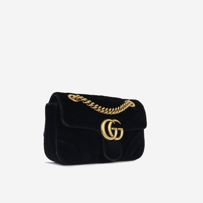 Mini Marmont - Black Velvet