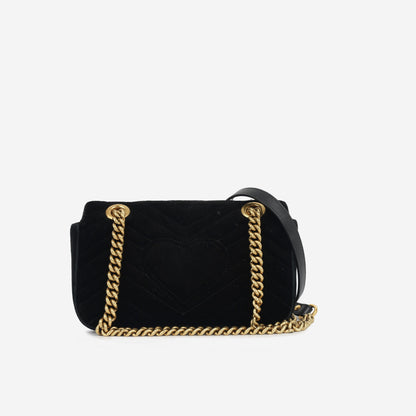 Mini Marmont - Black Velvet