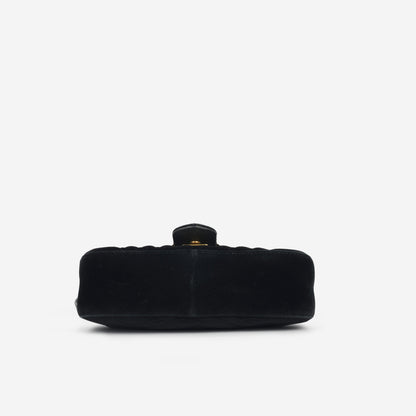 Mini Marmont - Black Velvet