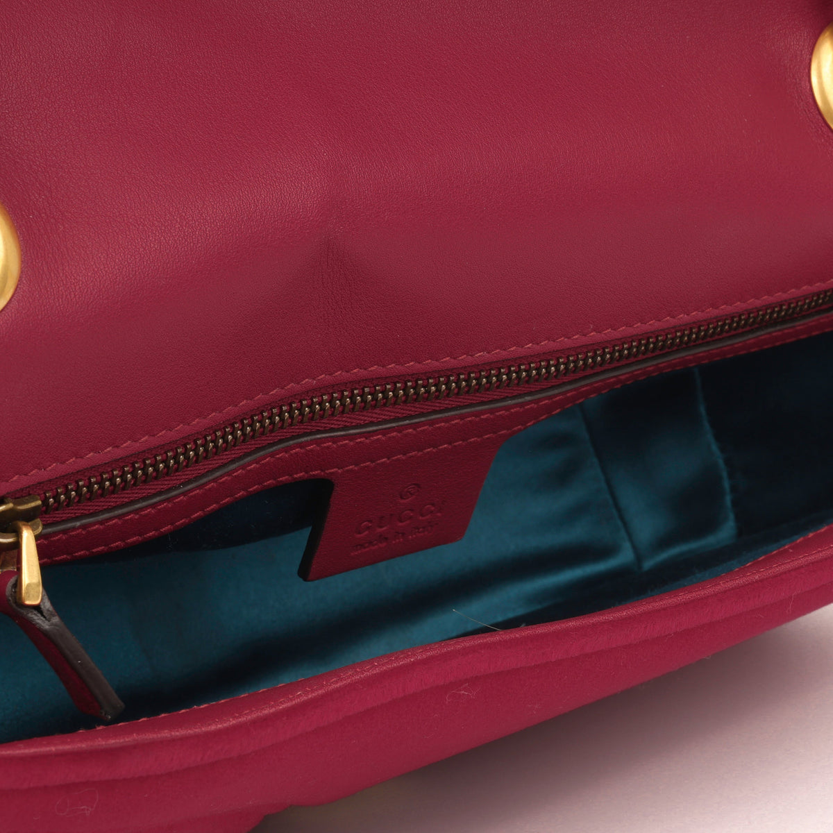 Small Marmont Bag - Red