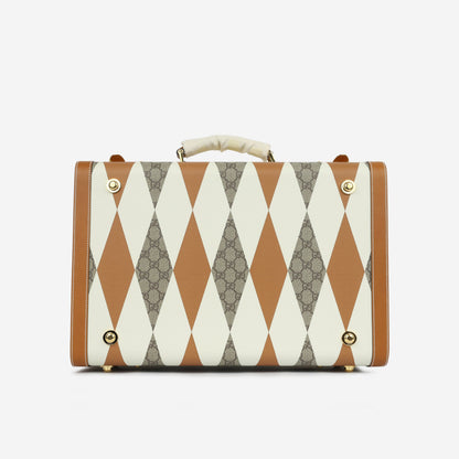 Medium Savoy Trunk - Rhombus GG Canvas