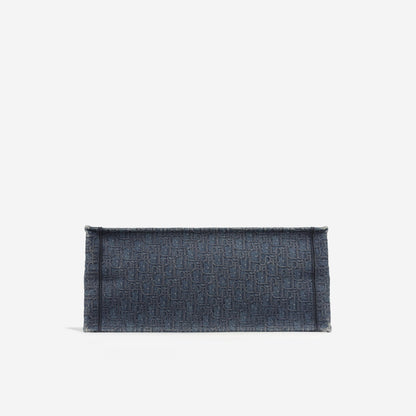 Dior Large Book Tote - Blue Denim