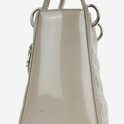 Dior Medium Lady Dior - Taupe Grey