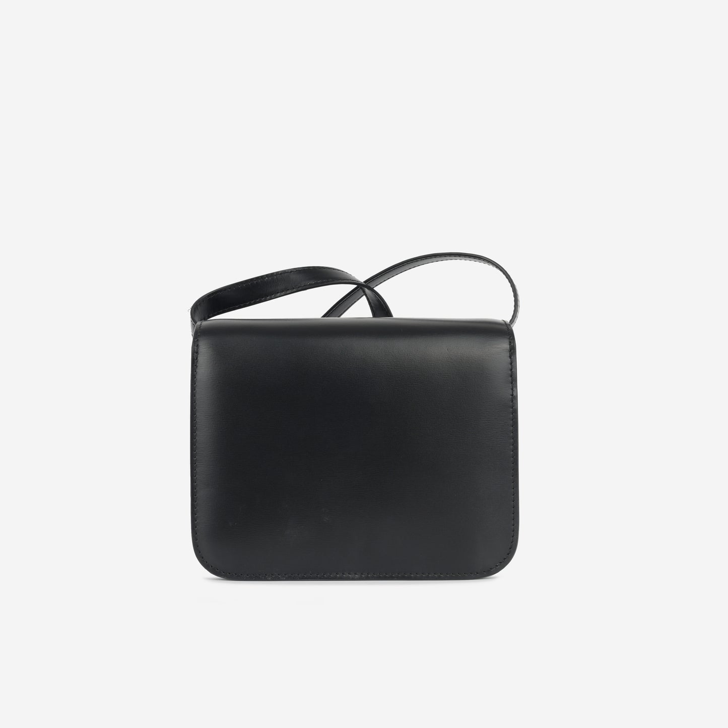 Celine Celine - Teen Classic Box Bag - Black Smooth Calfskin GHW -