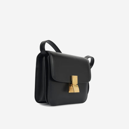 Celine Celine - Teen Classic Box Bag - Black Smooth Calfskin GHW -