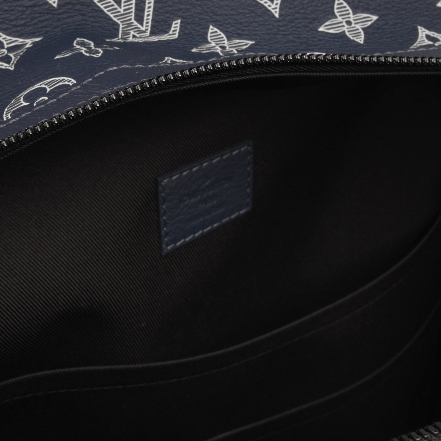 Louis Vuitton Discovery Backpack - Ink Blue Monogram Shadow (NWT)
