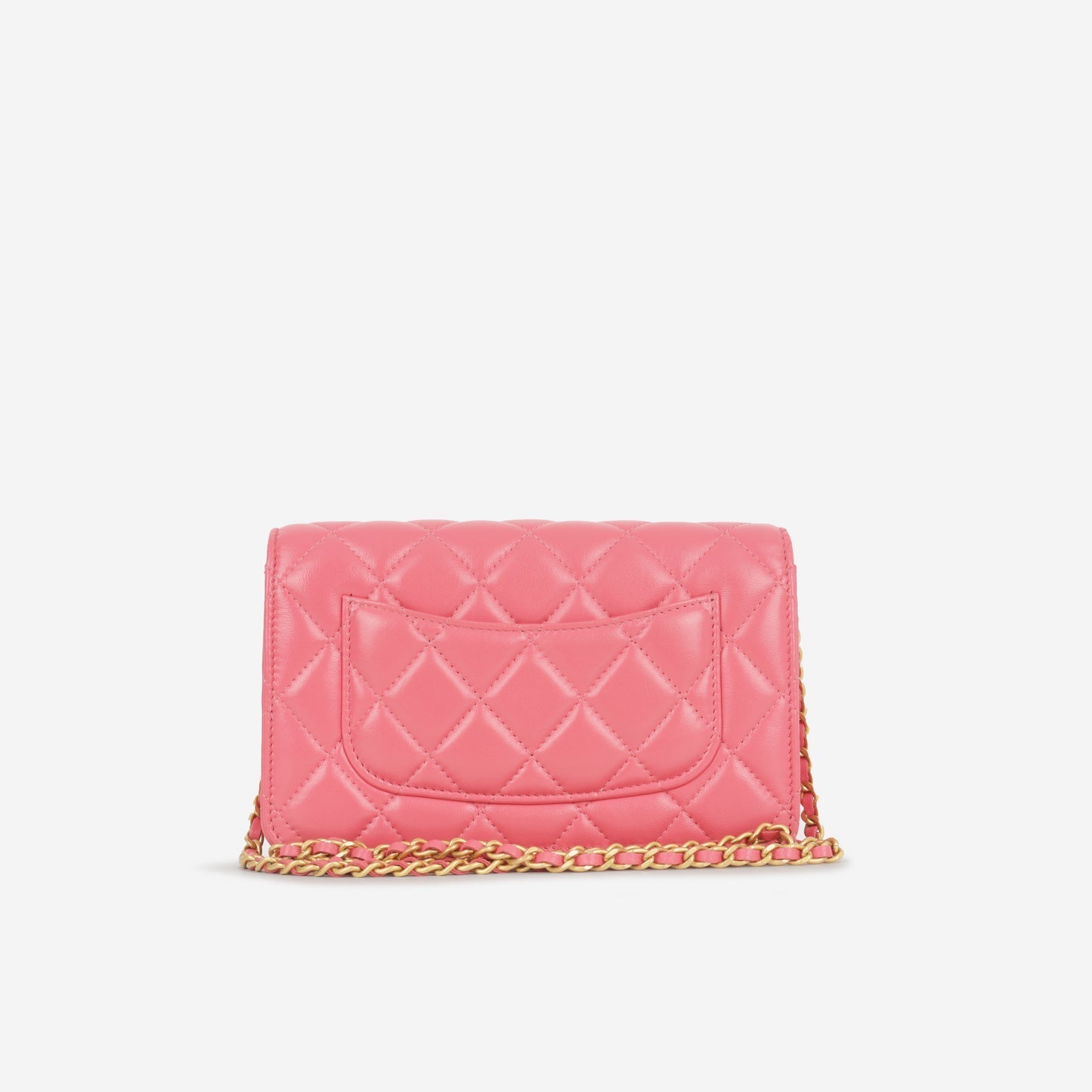 Chanel Chanel - Coco Heart WOC - Pink Lambskin AGHW -