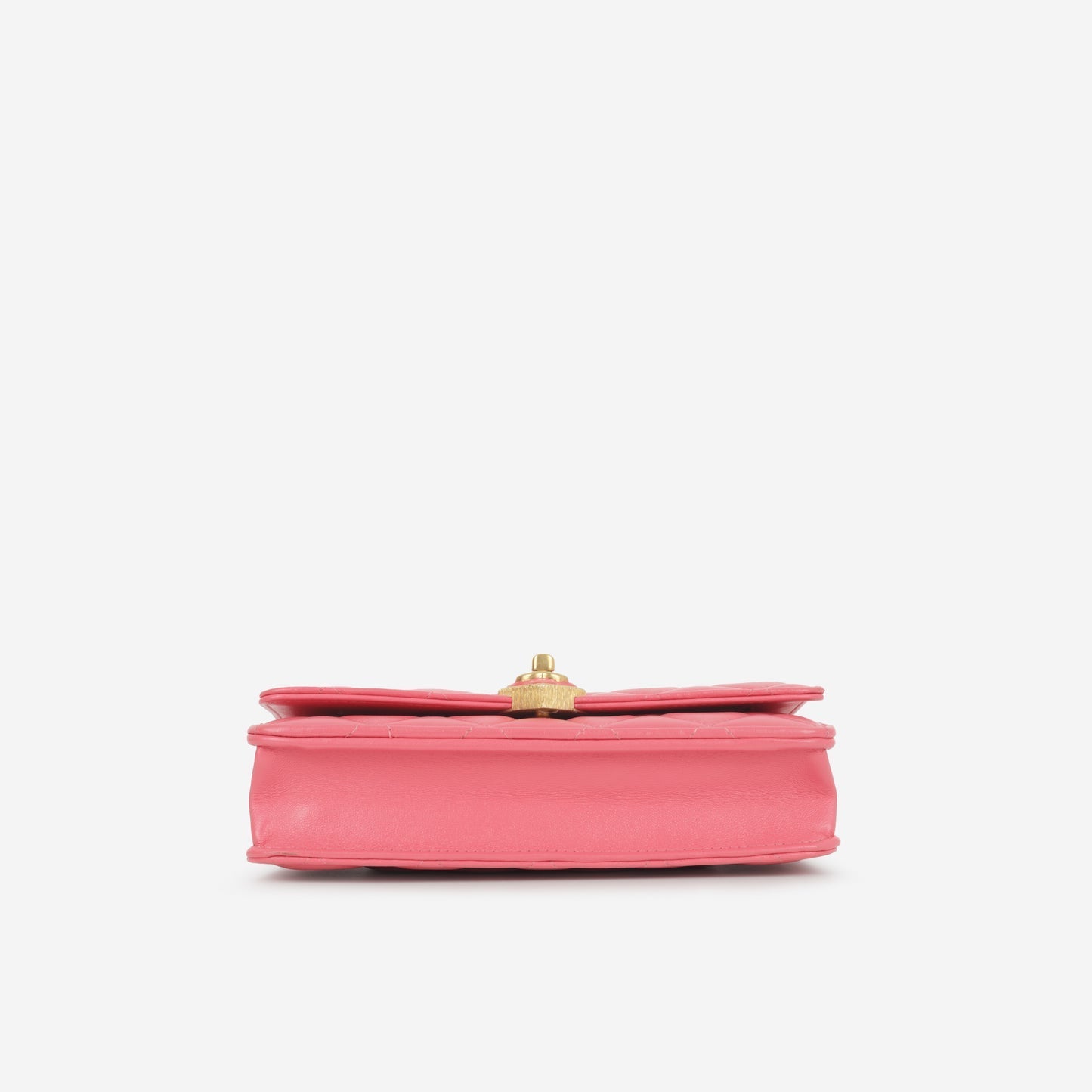 Chanel Chanel - Coco Heart WOC - Pink Lambskin AGHW -