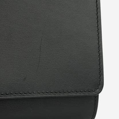 Louis Vuitton Louis Vuitton - Chain Louise Clutch - Black Calfskin GHW -