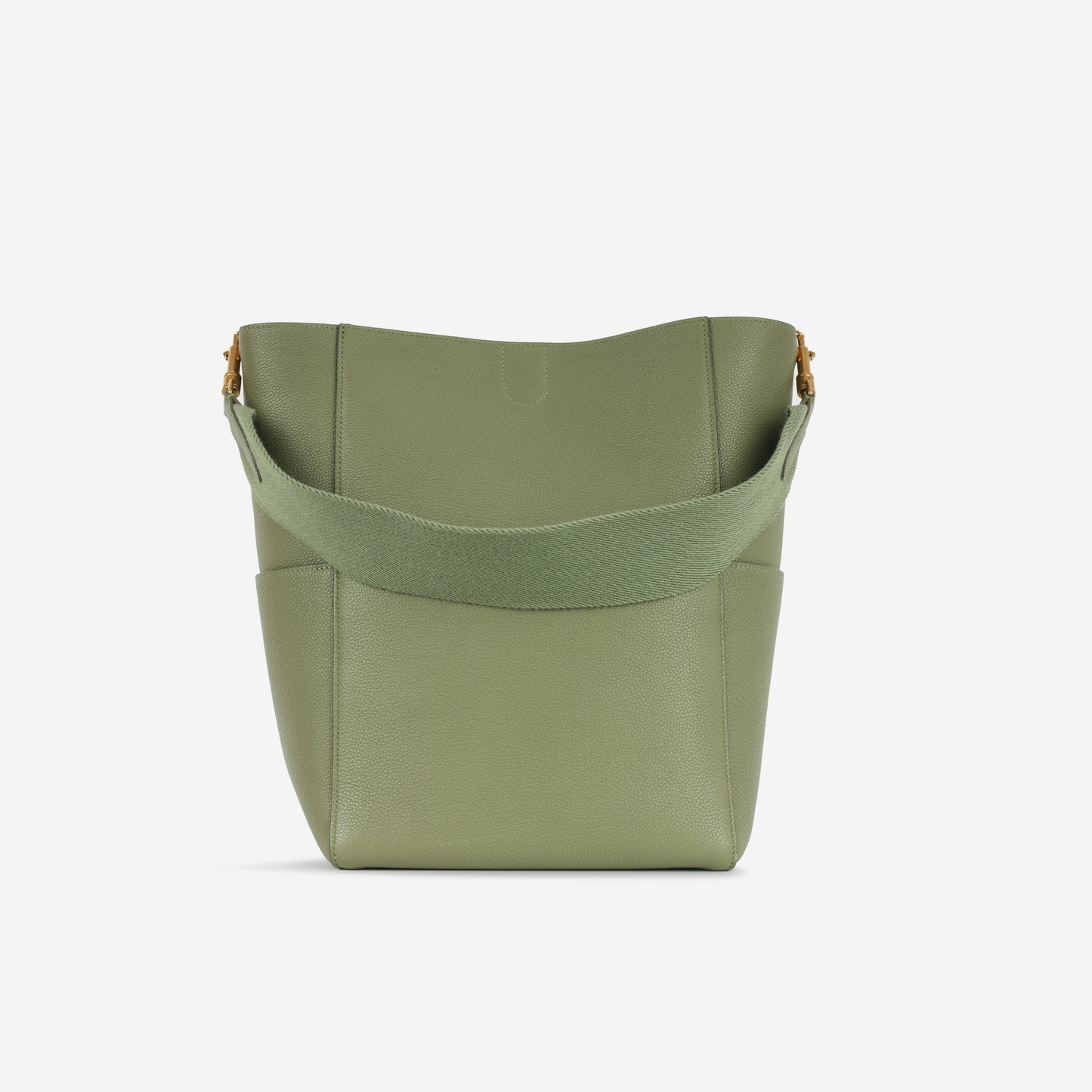 Celine Celine - Sangle Bucket Bag - Sage Green Calfskin GHW -
