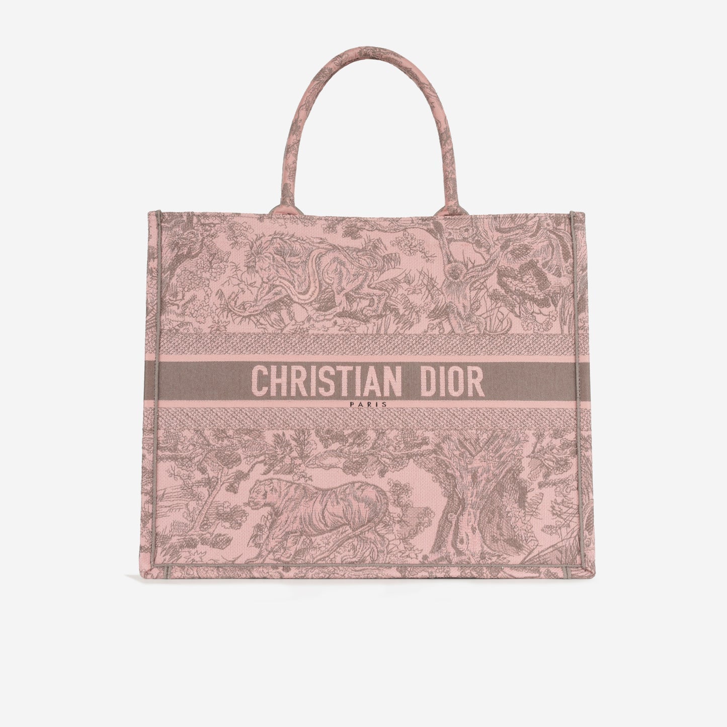 Dior Dior - Large Book Tote - Pink Toile Du Juoy - 2023 -
