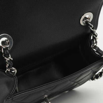 Chanel Chanel -23s Seasonal Mini Flap - Black Caviar SHW - Pristine