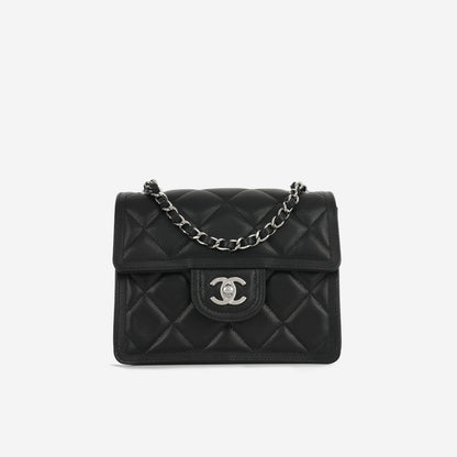 Chanel Chanel -23s Seasonal Mini Flap - Black Caviar SHW - Pristine