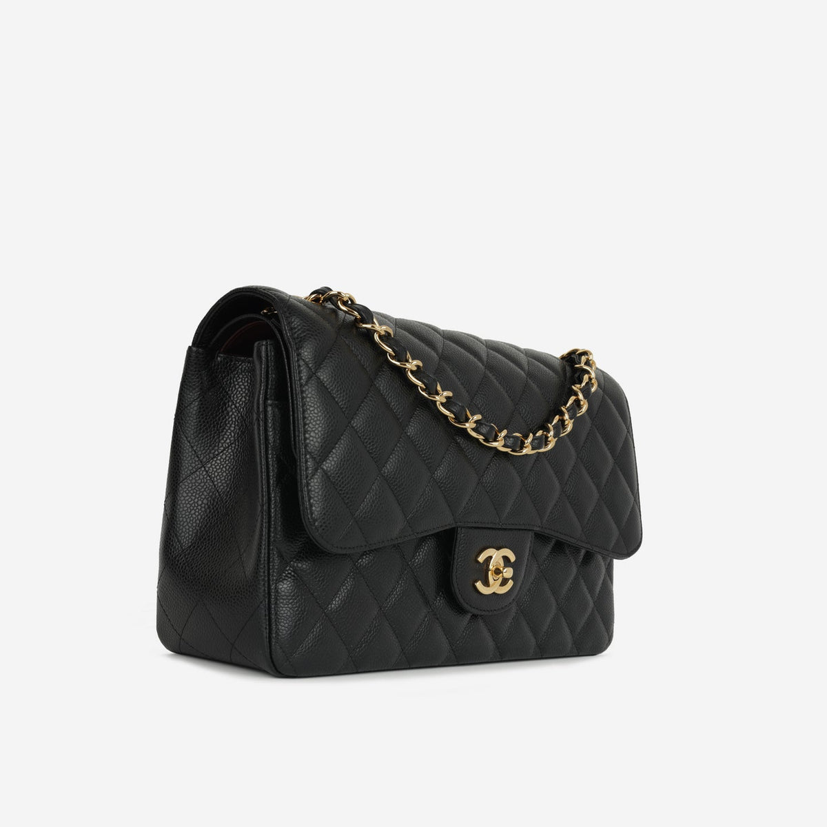 Chanel Chanel - Jumbo Classic Flap - Black Caviar GHW - 2020 -