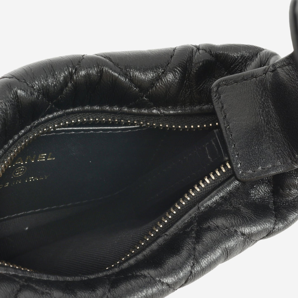 Chanel - Halfmoon - Black Lambskin CGHW -