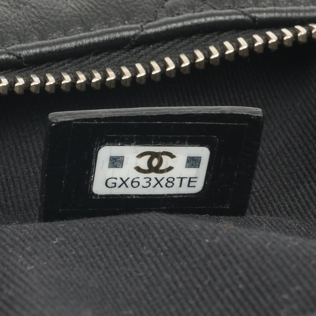 Chanel - Halfmoon - Black Lambskin CGHW -