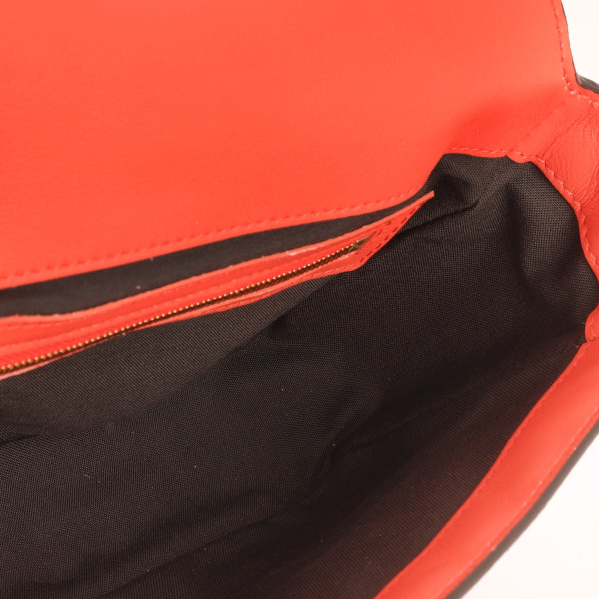 Fendi - Medium Baguette - Coral Zucca Nappa GHW -