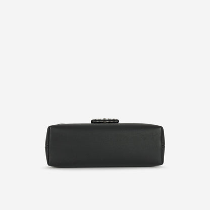 Celine - Medium Victoire Bag - Black Calfskin SHW -