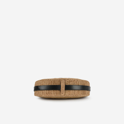 Celine - Medium Ava Bag - Ecru Raffia GHW -
