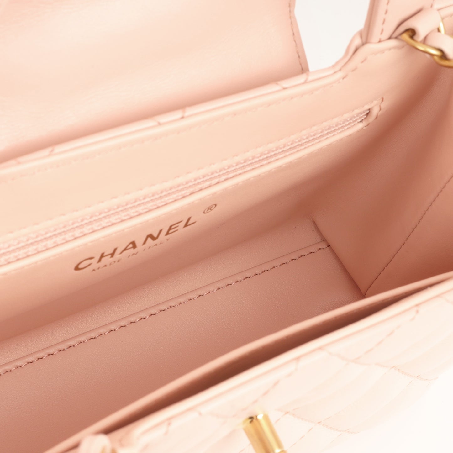 Chanel Small Kelly Re-Edition Light Pink Calfskin GHW