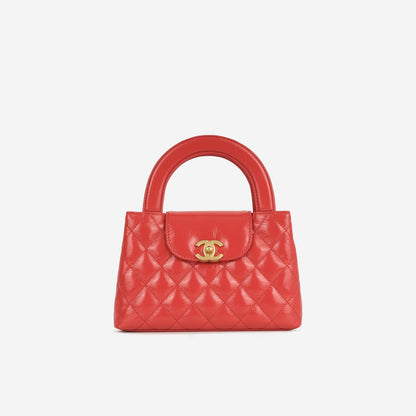 Chanel Small Kelly Re-Edition Red aged Calfskin GHW