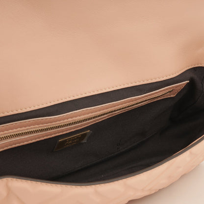 Fendi - Medium Baguette - Peach Zucca Nappa GHW -