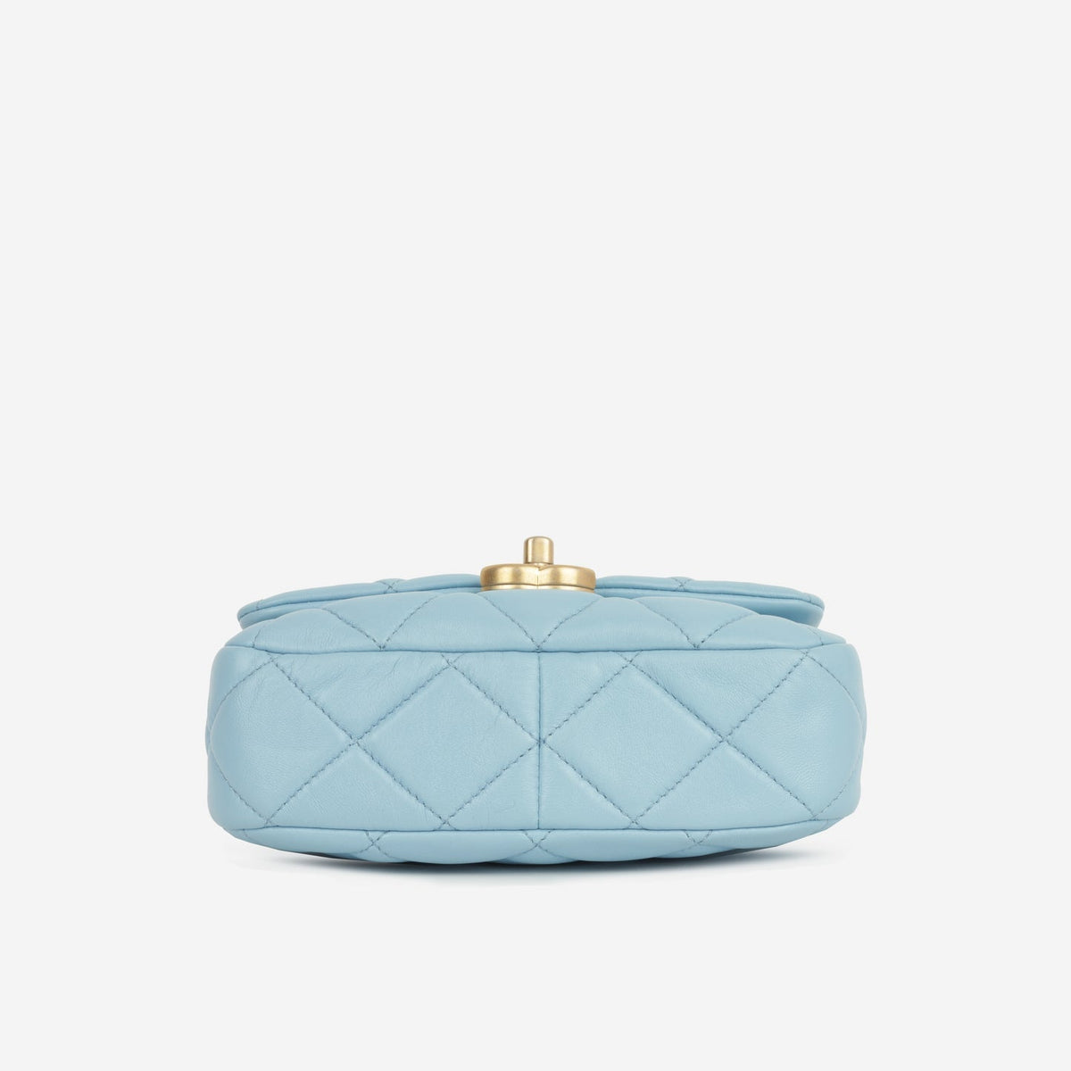 Chanel - Candy Chain Flap - Blue Lambskin GHW - Plaque Series - 2022
