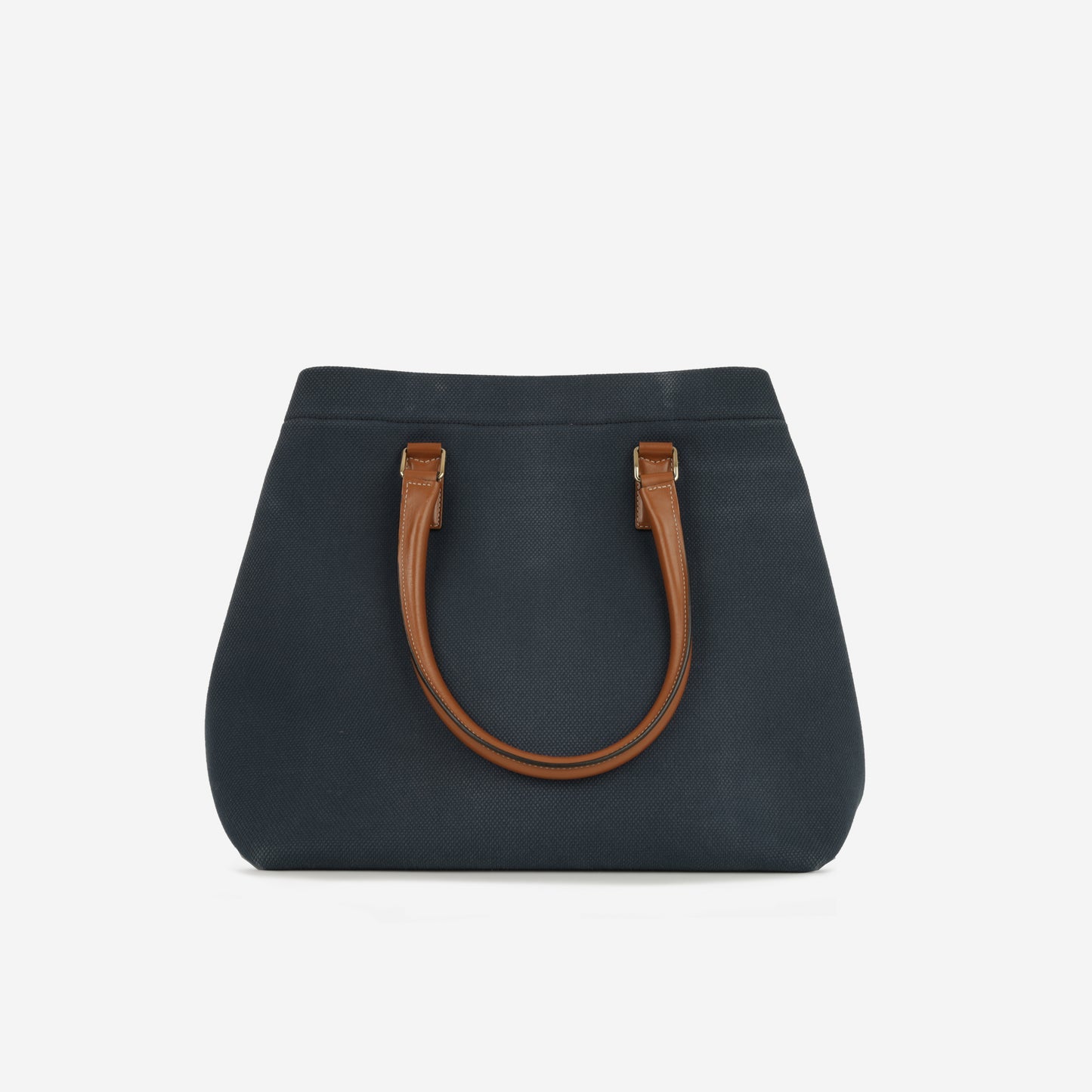 Celine - Cabas tote - Navy Canvas Fabric Exterior CGHW -